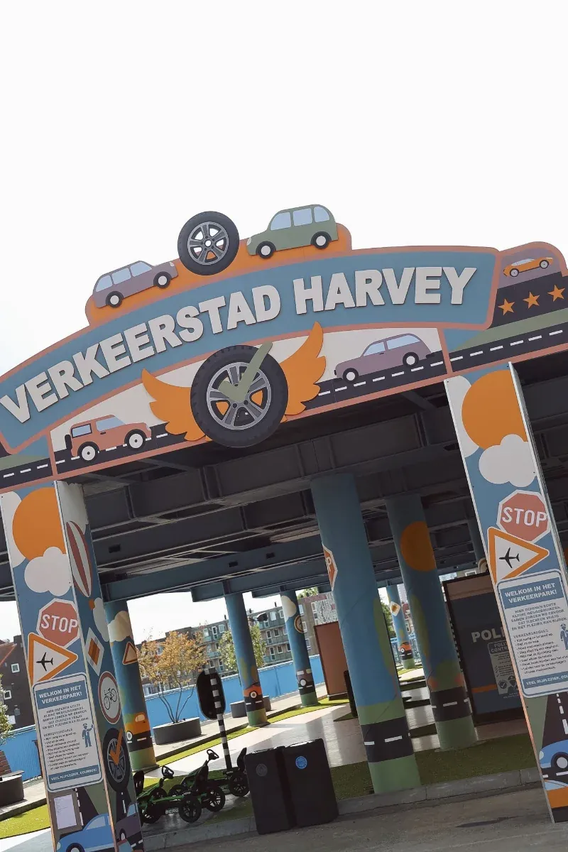 Speelpark voor gezinnen met kinderen van 0 tot 12 jaar.